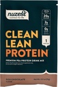 Nuzest - Pea Protein Powder - Clean Lean Protein, Premium Vegan Plant Based Protein Powder, Dairy Free, Gluten Free, GMO Free, Prirodzene Sladené Bielkoviny Shake, Rich Chocolate, 1 Serving, 0,9 oz
