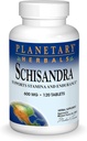 Planetárne byliny Schisandra Tablety, 600 mg, 120 gróf