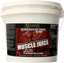 Ultimate Nutrition Muscle Juice, Weight Gain Drink Mix - Mass Gainer Cvičenie Powder pre mužov a ženy - Supplement for Lean Muscle Growth & Immune Support with 55g Protein - Chocolate, 13.2lb