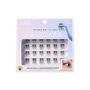 KISS Falscara DIY predĺženie rias predĺženie Wisps - Featherlight Syntetické opakované umelé riasy Multibalenie 24 Mini Lash Clusters pre tento autentický predĺženie rias vzhľad