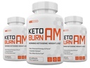 (Pack of 3) Keto Burn AM Morning Ketogénny Manažment hmotnosti, Keto Burn Tabletky pre mužov a ženy, 180 Kapsule, 3 mesiace Dodávka