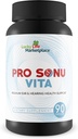 Pro Sonu Vita - Natural Ušná podpora doplnok - Podporovať zlepšenie sluchovej funkcie a sluchu s vitamínmi, minerály, antioxidanty, a bylinné extrakty - Pomoc vnútorný ucha a stredného ucha zdravie