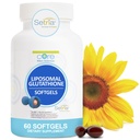 Jadro Med Science Lipozomálne Glutatión Supplement (500mg, 60 Softgels) - Pure Reduced Setria s fosfátovým komplexom - Antioxidant Supplement for Energy, and Skin
