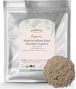Starwest Botanicals Organic Marshmallow Root Powder - Sušený Herb na čaj, Kapsule, a bylinné misky, Certified Košher, Non-GMO - hromadne 1 LB Bag