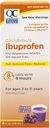 Quality Choice Detská Ibuprofen 100mg perorálna suspenzia, bolesť/horúčka Redukcia, Hroznová aróma 4 FL OZ