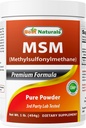 Najlepšie prírodné 100% Pure MSM prášok, 1Lb