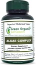 Algae, Fucoidan, Blue Green Algae, Kelp, Bladderwrack, Chlorella, Spirulina, Irish Moss, Dulse, 90 VCaps, High Absorbable, Non-GMO, Gluten-free (Single)