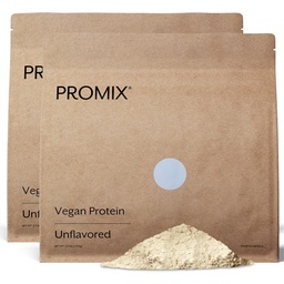 ProMix Nutrition Plant-Based Vegan Protein Powder, Unflavred - Pea Protein & Vitamin B-12 - 