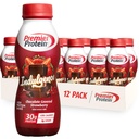 Premier Protein Odpustenosť Protein Shake, 30g Protein, 3g Cukor, Čokoládové Jahodové, 11.5 fl oz, Balenie po 12