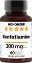 Benfotiamín 300 mg - 60 Veg kapsúl