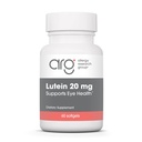 Alergy Research Group Lutein Supplement - Očné vitamíny, 20 mg luteínu a Zeaxantínu pre oči, zdravie očí, starostlivosť o zrak, Softgels - 60 Počet
