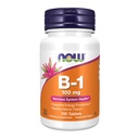 Teraz potravinové doplnky, vitamín B-1 100 mg, výroba energie*, zdravie nervového systému*, 100 tabliet