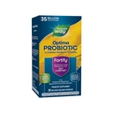 Cesta prírody Fortify Optima Probiotikum pre dospelých, 35 miliárd živých kultúr, 15 kmeňov, Podpora Digestive Balance and Immune Health*, Nie je potrebné chladenie, 30 kapsúl (Backaging May Vary)