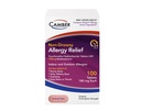 Camber Fexofenadín Antihistaminikum Nedrásavo vonkajšie 24 hodín Alergy Relief Medicine 100 tabliet