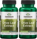 Swanson Olive Leaf Extract Kapsule s 20% Oleuropein - (60 Kapsule, 750mg Každý) 2 Balenie