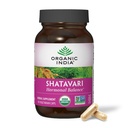 ORGANIC INDIA Shatavari Kapsule - Bylinné doplnky, Podpora Hormonálna rovnováha, Imunitný systém Podpora, Vegan, Gluten-Free, USDA Organic, Podporuje reprodukčné zdravie - 90 Kapsule