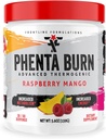 Phenta Burn, zvýšená energia a vytrvalosť, úžasné chute, veteráni vlastnení a operovaní (60 Servings, Malinová Mango)