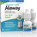 Alway Antihistaminikum Očné kvapky pre svrbivé oči, Fast-Acting, Až 12-Hour Eye Itch Relief, klinicky testovaný vzorec pre predpis, 0,34 Fl Oz (Pack of 2)