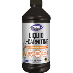 Športová výživa, L-karnitín Tekutina 1,000 mg, vysoko absorpčná, Tropická, 16-Ounce
