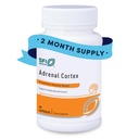 Klaire Labs SFI Health Adrenal Cortex - cielené adrenálne podporné doplnky pre Cortisol Health - Purifikovaný, bez BSE Lyofilizovaný extrakt z pastury-Fed Bovine (60 kapsúl)