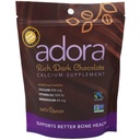 Adora Calcium Supplement, Fairtrade Dark Chocolate, jedno balenie - 30 ot