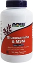 Glukozamín & MSM Plus Chondroitín Sulfate - Now Foods - 180 - VegiCapsule