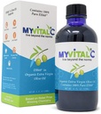 MyVitalC organický extra panenský olivový olej - čistá ESS60 Antioxidant doplnok - pre anti-aging, oxidácia, dlhovekosť, spánok, viac energie - 120ML