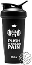 H.R.N 28 OZ Protein Shaker fľaša na proteínové zmesi s drôtom Whisk, Shaker fľaša pre pred a po tréningu, Shaker pohár na cvičenie