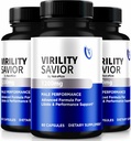 (3 Pack) Virility Savior Kapsule pre mužov, Oficiálna virilitaSavior Male Formula, Premium Pills pre Max Performance and Confidence, All-Natural Support pre celkové zdravie a wellness (180 Kapsule)