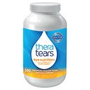 TheraTears Omega 3 Supplement for Eye Care, 1200mg Fish Oil and Organic Ľanový olej s vitamínom E, 180 count