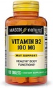 Mason Vitamíny Mason Natural B2 100mg Tablety, 100 Počet