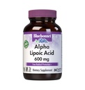 BlueBonnet Alpha Kyselina lipová 600 mg - Výkonný Antioxidant Nerve Suplement for Women & Men - Non-GMO, Vegan, Kosher - Gluten-Free, Soy-Free, Dairy-Free - 60 Rastlinné kapsule