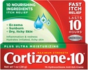 Cortizone 10 Maximum Strength Plus Ultra Hydratačný anti-svrbiaci krém, 1% Hydrokortizón, 1 oz.