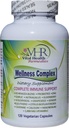 VHR Wellness Complex Immune Boosting Formula s Echinacea, Goldenseal, Cesnak, Probiotiká, Staršie plody, Astragalus, Hroznové semeno, Cayenne, Bioflavonoidy, Eleuthero, Ginger, VIT. C, Zinok. 120 Veg caps