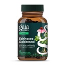 Gaia byliny Echinacea Goldenseal - Imunitná podpora doplnok pre udržanie zdravého respiračného systému - s organickým Echinacea a Goldenseal koreň - 60 Vegan Tekuté Phyto-Capsules (10-Deň dodávky)