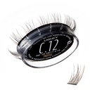 Lashife Curl 12mm Gossamer predĺženie rias znovu naplniť, hľuzovka farba, DIY False Lashes pre prirodzený vzhľad