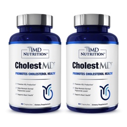 1MD Nutrition CholestomMD s extraktom Olive Leaf, Bergavit, Niacin, Cesnak 