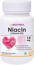 Generic Rise Niacin 14mg Vitamín B3 s Inozitol 50mg doplnok - 60 Veg kapsuly, Nautrál