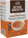 Country Farmy Skinny Broth, Instant Beef Bone Brot, 10G Protein, Kolagén typu III, podporuje lepšie zažívanie, zdravie kostí, 7 denný plán, 7-15g paketov