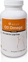 VetOne O3 Omega Soft Gel pre veľké psy - Esenciálna podpora mastných kyselín - Skin & Coat Supplement - 250 kapsúl