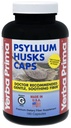 Yerba Prima Psyllium Husks Caps Dietary Fiber 625 mg, 180 Kapsule - Colon Cleaning Supplement - Gut Health - Non-GMO Gluten Free