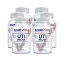 Výskum Overené UTI Relief - Urinary Tract Suplement Suplement - 100% Natural, Vegan with Lingonberry, Cranberry & D-Mannose - 6 Fľaša (6 Mesiac dodávky)