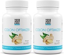 Áno, môžeš! Probiotiká Colon Optimizer Supplement - Gut Health and Žalúdok Supplement for Men and Women, Organic Probiotics with Ginger and Peppermint for Digestive Health, 30 Kapsule - 2 balenia