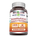 Amazing Formules Boswellia Extract Turmeric and Tart Cherry Supplement 