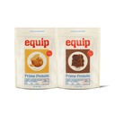 Equip Foods Prime Protein prášok Arašidové maslo & Prime Protein prášok Čokoláda