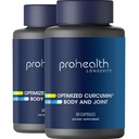 ProHealth Body & Joint - Optimalizovaný Curcumin Longvida (60 Veggie Capsules) (2-Pack)