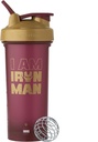 BlenderBottle Marvel Classic V2 fľaša Shaker Ideálny pre proteínové Shake a pre cvičenie, 28-Ounce, Iron Man