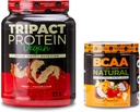 Nutrológia TRIPACT Vegánsky proteín prášok, pre vegánsky proteín Shakes, arašidové maslo Vanilla (20 Servings) BCAA Natural, Plant Based BCAA Powder, Orange Coconut Flavor (30 Servings)