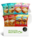 Prime Bites Protein Brownies Variety Pack Blondies - High Protein (19g), Collagen & Whey Protein, Nízky cukor - 8 Počet Snack & Darček box