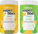 Bellway Super Fiber Powder + ovocie, bez cukru Organic Psyllium Husk prášok Fiber Supplement for Regularity, Bloating Relief & Gut Health, non-GMO, Ananás Passion Fruit & Lemon Lime